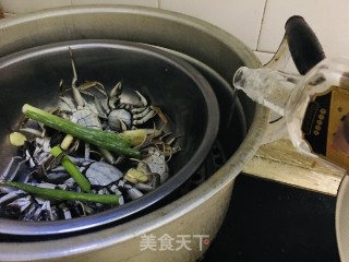 清蒸稻田蟹的做法步骤：4