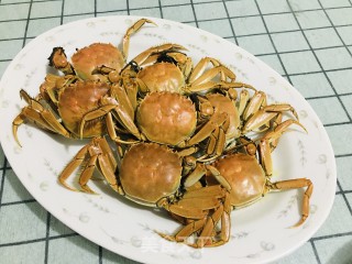 清蒸稻田蟹的做法步骤：6