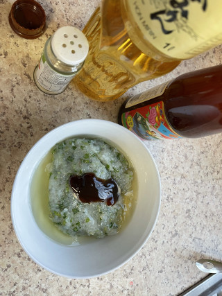 虾滑酿香菇的做法步骤：2