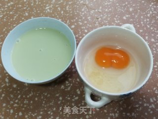 豆浆蒸蛋羹的做法步骤：1
