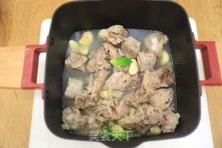 三杯排骨的做法步骤：6