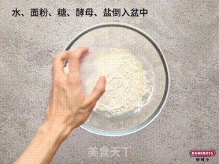 薰衣草蓝莓披萨，优雅如意大利贵妇，浪漫又甜蜜。的做法步骤：1