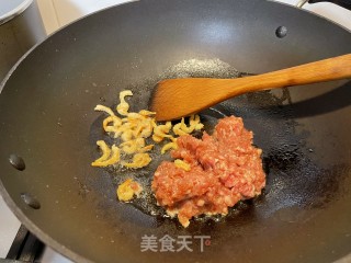 橄榄菜炒粉丝的做法步骤：3