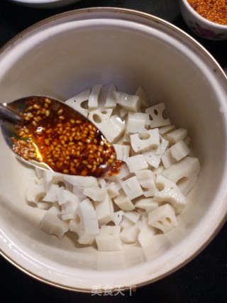 酸辣拌藕丁的做法步骤：3