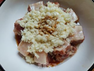 蒜蓉蒸排骨的做法步骤：5