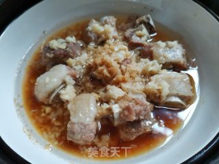 蒜蓉蒸排骨的做法步骤：7