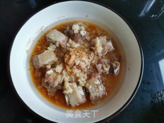蒜蓉蒸排骨的做法步骤：8