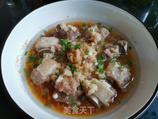 蒜蓉蒸排骨的做法步骤：9