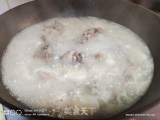 芋头炖鸡肉的做法步骤：8