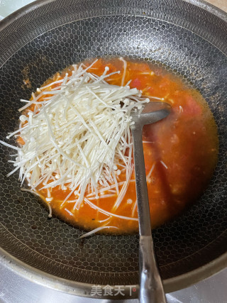 金针菇焖日本豆腐的做法步骤：6