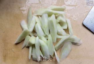 芥兰炒虾仁的做法步骤：3