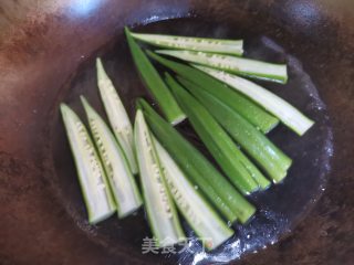 芥末秋葵的做法步骤：2
