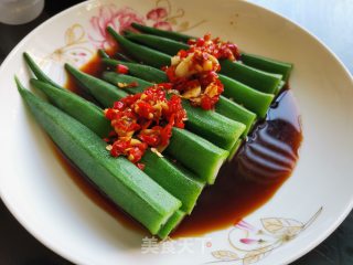 芥末秋葵的做法步骤：7