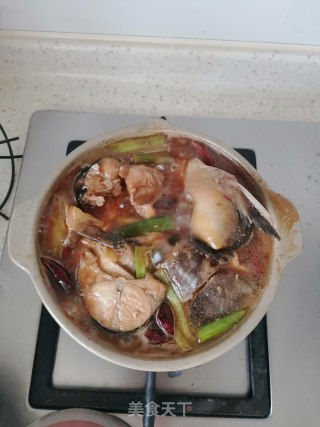 飘香焖鱼块的做法步骤：12