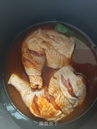 奥尔良焖鸡腿的做法步骤：10