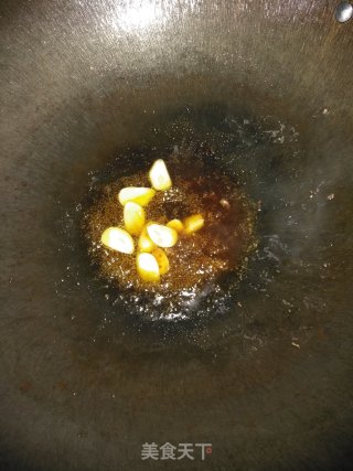 菜瓜炒牛肉粒的做法步骤：8