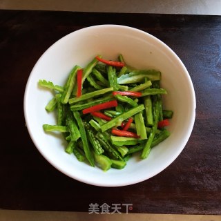 肉末苦瓜条的做法步骤：2