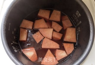 桂花芋头红豆汤的做法步骤：9