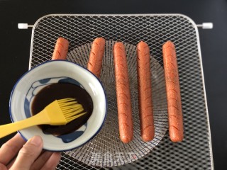 烤肠的做法步骤：5