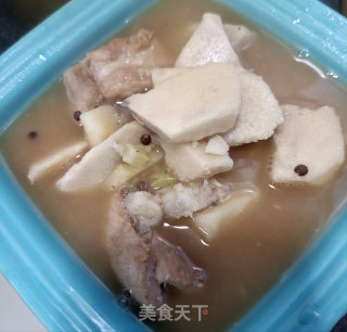 “润燥好汤”芋头排骨汤的做法步骤：14