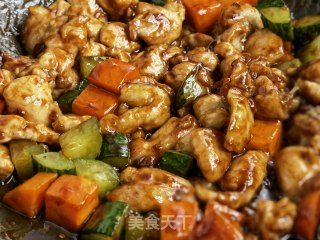 酱爆鸡丁的做法步骤：8