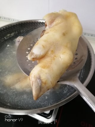 豌豆猪手汤的做法步骤：6