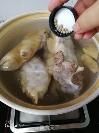 豌豆猪手汤的做法步骤：7