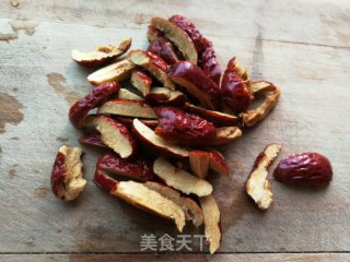 核桃板栗红枣米糊的做法步骤：2