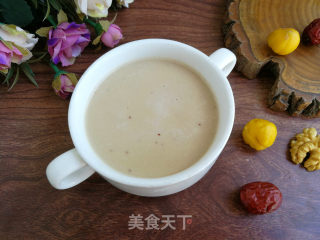 核桃板栗红枣米糊的做法步骤：4