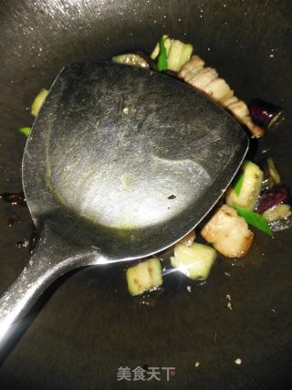 小炒茄丁的做法步骤：17
