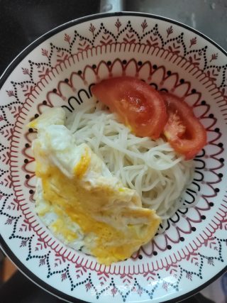 番茄鸡蛋面的做法步骤：8