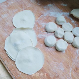 猪肉、西葫芦煎饺的做法步骤：3