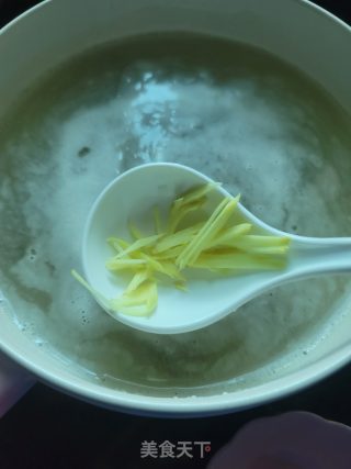 鸽肉丝小米粥的做法步骤：5