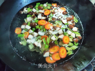 五色杂蔬的做法步骤：5