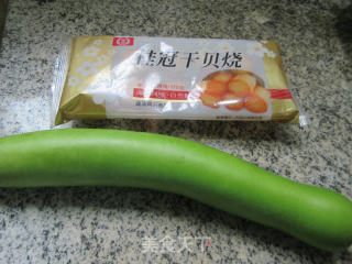 干贝烧煮夜开花的做法步骤：1
