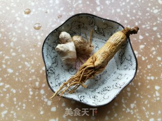 人参香菇炖鸡汤的做法步骤：4