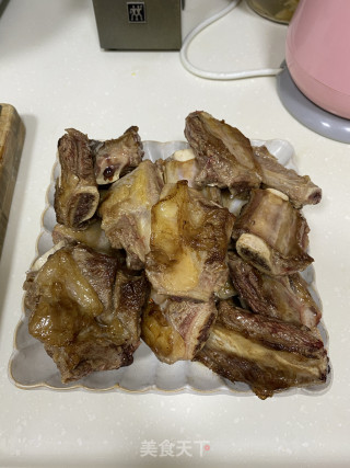 番茄牛肋排的做法步骤：2
