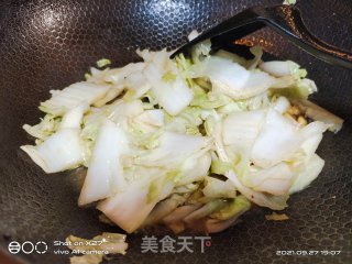 醋溜白菜梗的做法步骤：5