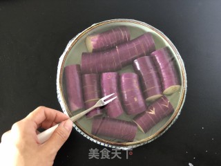 微波炉茄子的做法步骤：2
