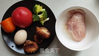 西红柿鸡肉丸的做法步骤：1