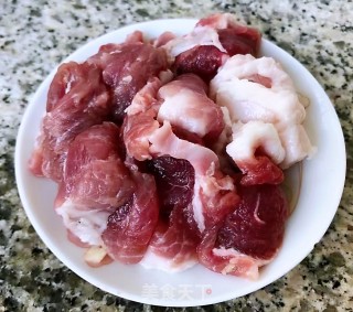 下锅鲜肉豆腐蛋花羹的做法步骤：6