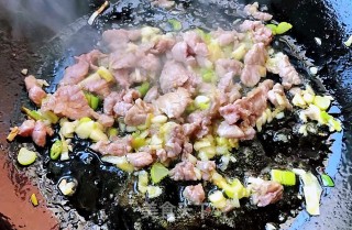 下锅鲜肉豆腐蛋花羹的做法步骤：8