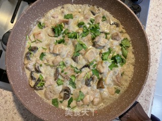奶油滑鸡饭的做法步骤：8