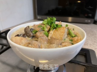 奶油滑鸡饭的做法步骤：9