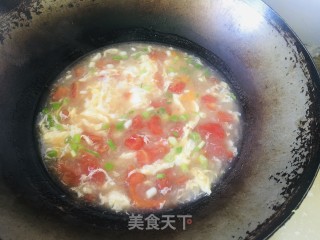 番茄酱鸡蛋汤的做法步骤：6