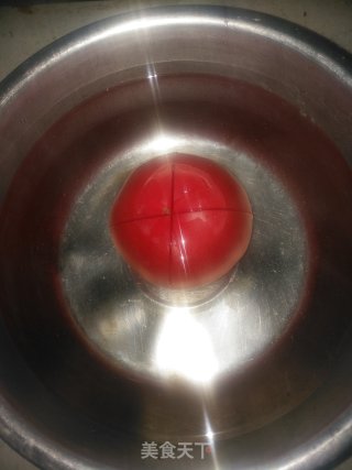 西红柿肉丸汤的做法步骤：7