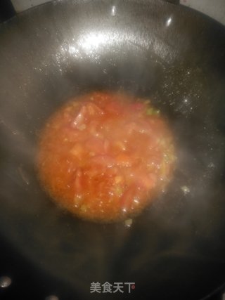 西红柿肉丸汤的做法步骤：13