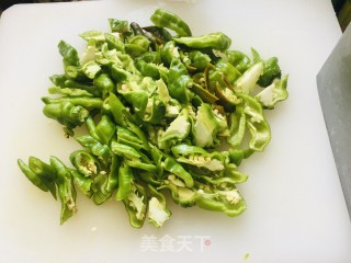 小炒肉的做法步骤：2