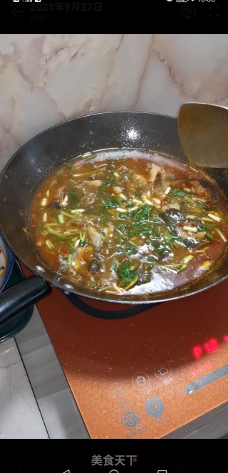 酸辣鱼的做法步骤：8
