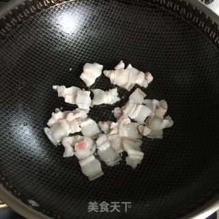 肉片炒四季豆的做法步骤：1
